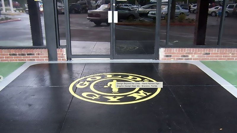 golds gym slide