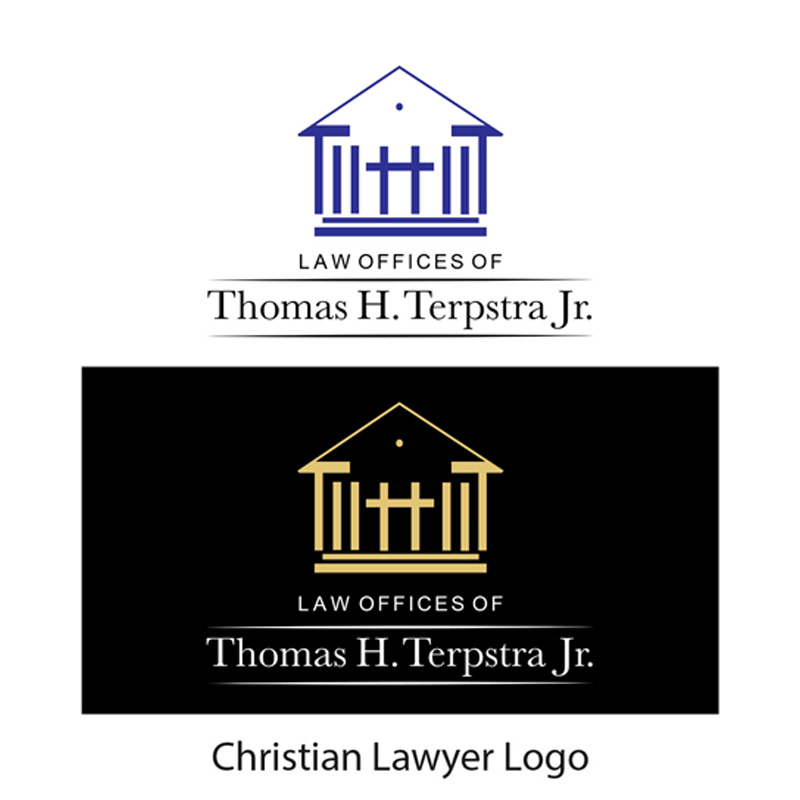 law logo website