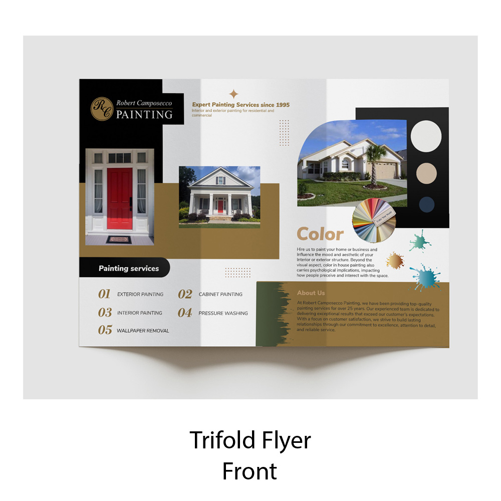trifold flyer front google
