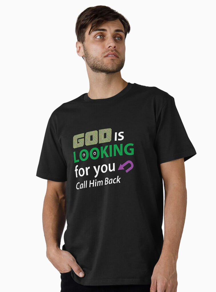 tshirt god back